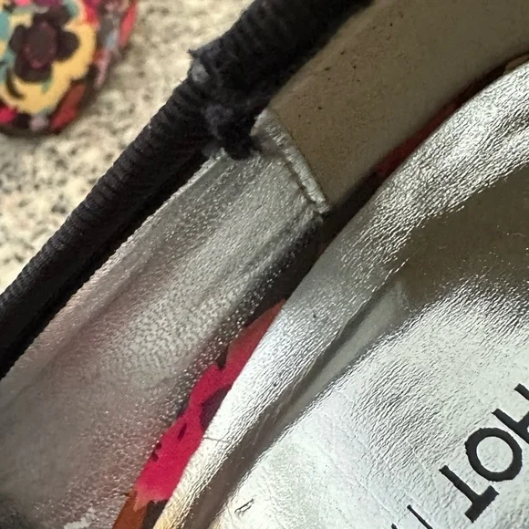 - Floral mixed Pattern detail high heels size 7 used hot tin roof ladies - Picture 16 of 16